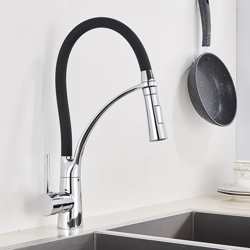 Commercial Kitchen Faucets - Rubinetto da cucina estraibile e girevole
