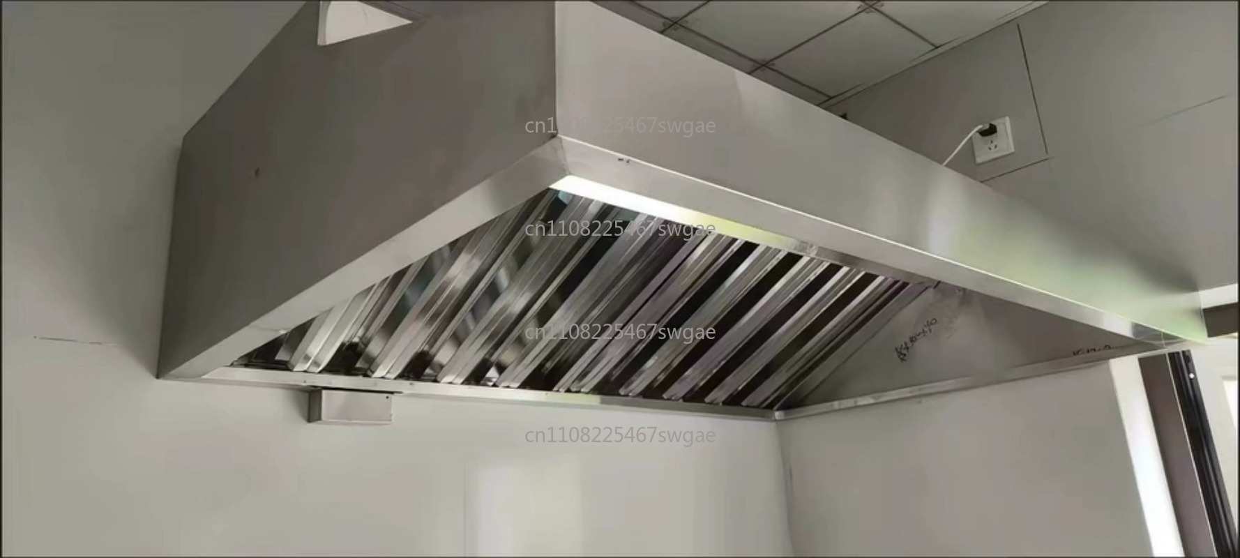 Commercial Exhaust Hood - Cappa Aspirante Commerciale in Acciaio Inox