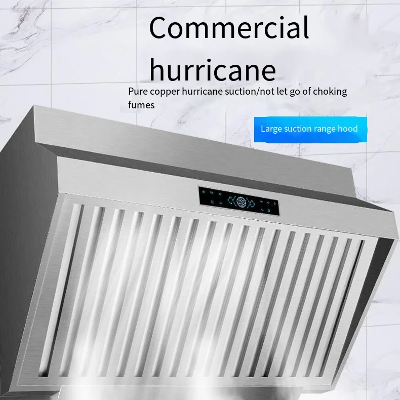 Commercial Exhaust Hood - -Per cappa di scarico in acciaio