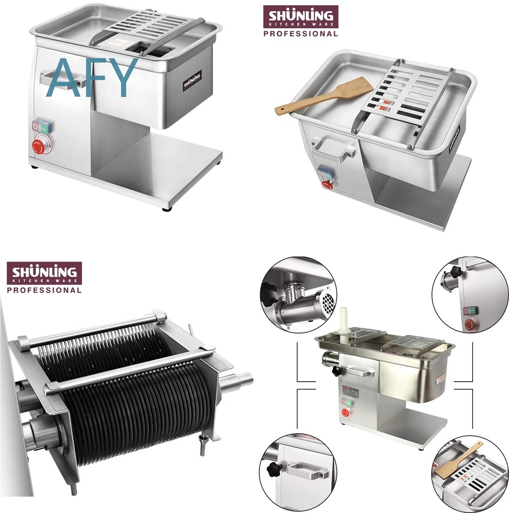 Commercial Kitchen Small Space - Affettatrice Compatta in Acciaio Inox per