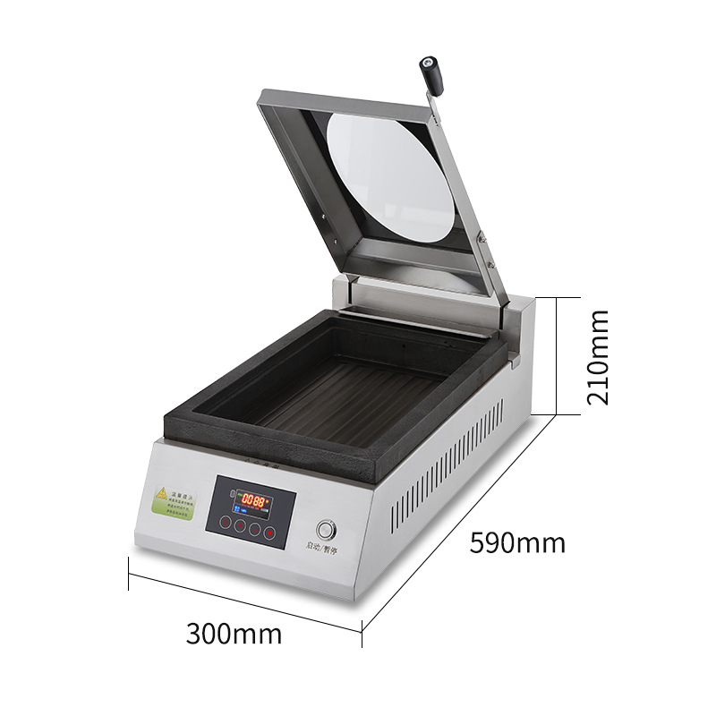 Commercial Kitchen Griddle - Macchina Automatica per Friggere Ravioli, Attrezzatura
