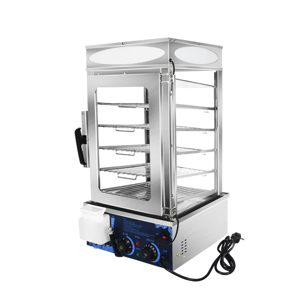 Food Warmer Display - Scaldavivande Elettrico Commerciale in Acciaio Inossidabile