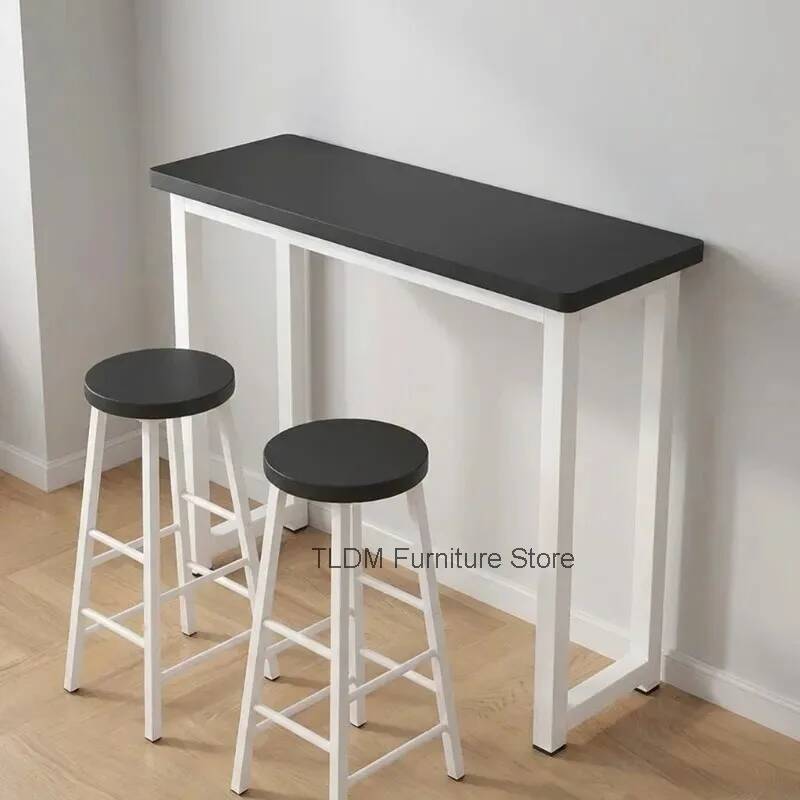 Commercial Kitchen Small Space - Set Tavolo Bar Compatto con Sedie