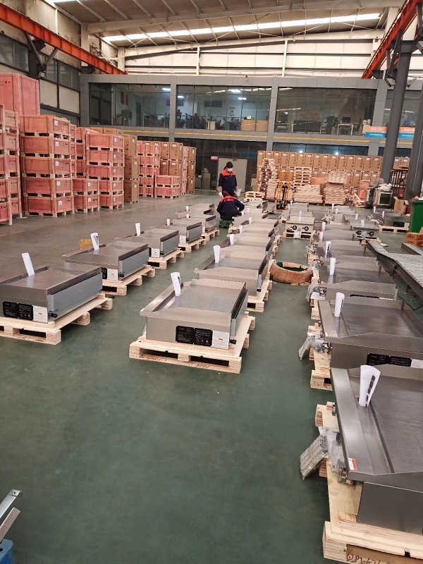 Commercial Kitchen Griddle - Piastra Professionale Commerciale a 3 Bruciatori