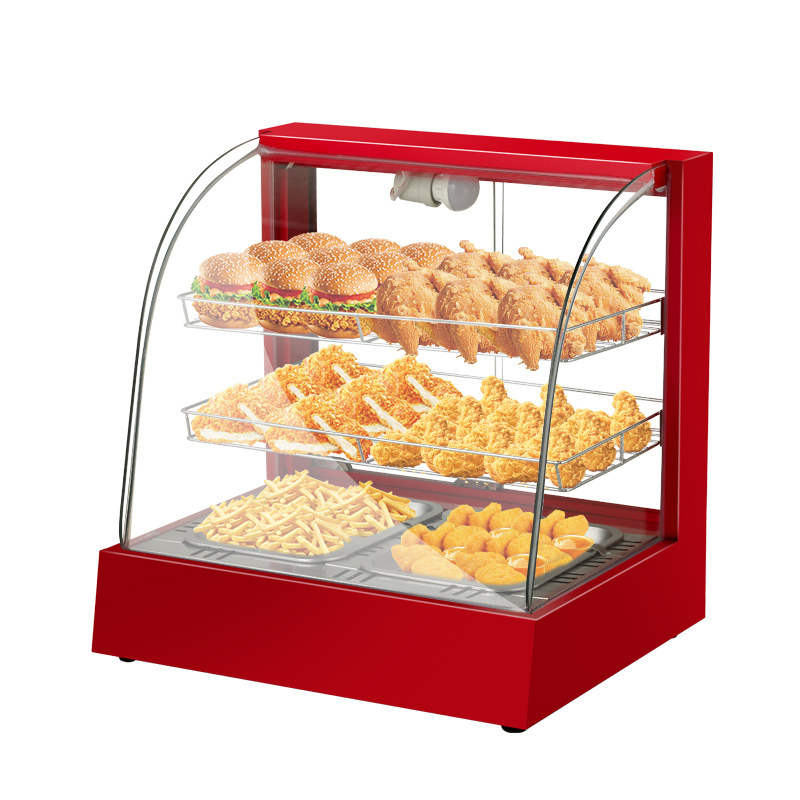Food Warmer Display - Vetrina Riscaldante Elettrica da Banco per