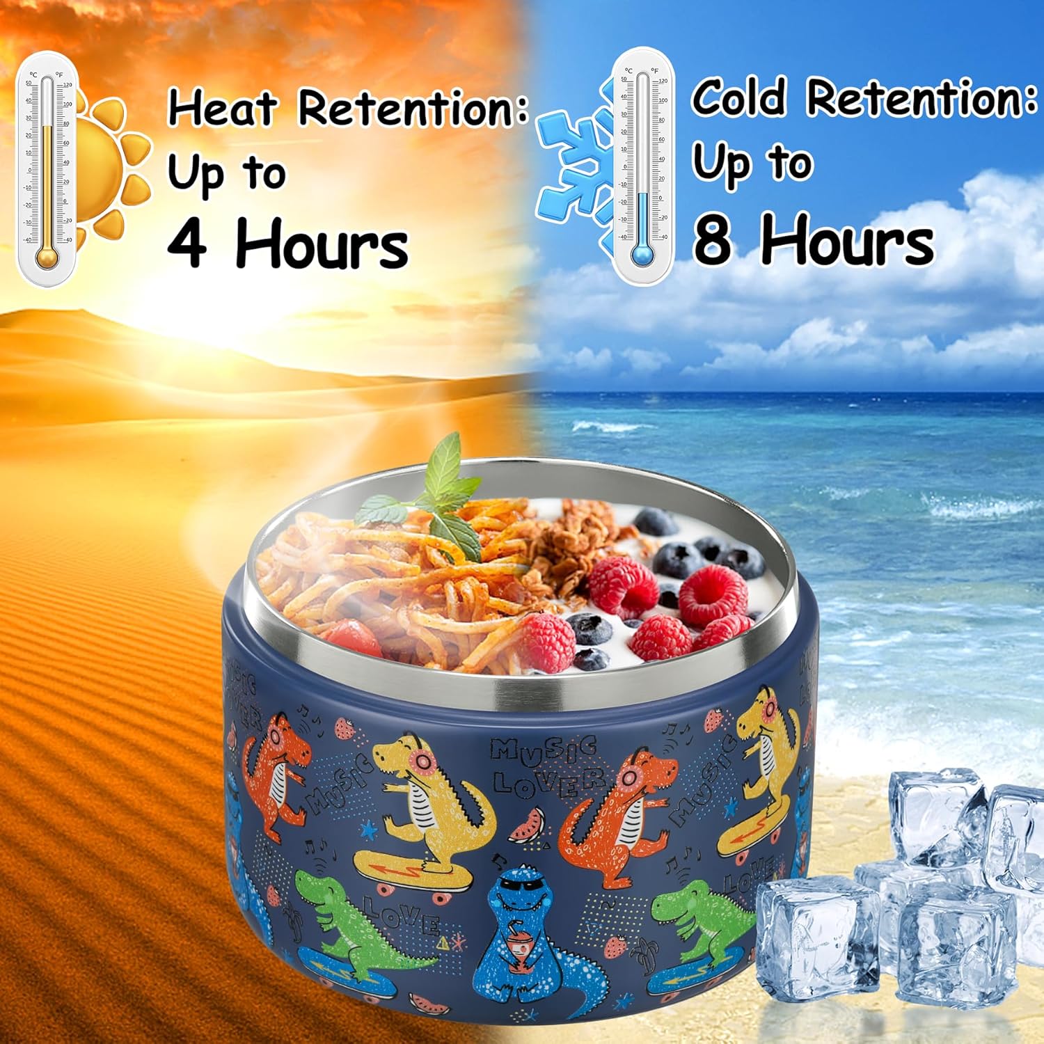 Food Warmer Display - Contenitore Termico per Alimenti da 12oz