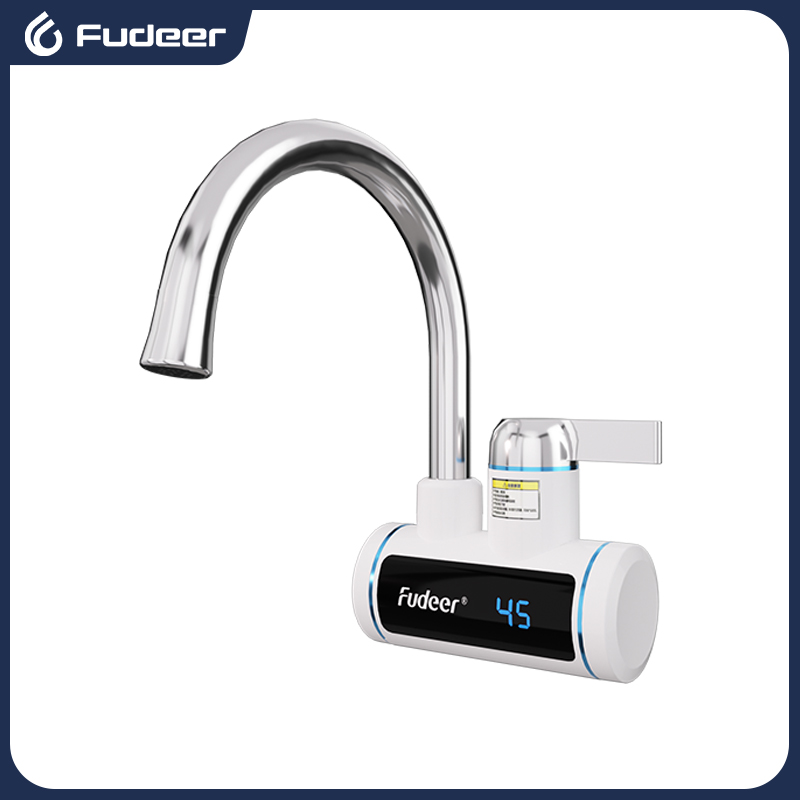Commercial Kitchen Faucets - Fudeer Scaldabagno Elettrico 220V Rubinetto Della