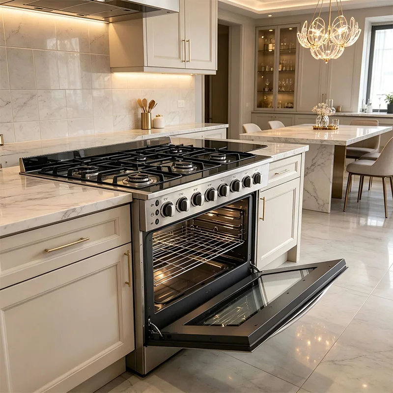 Fornello a Gas Commerciale a 6 - Commercial Kitchen Oven recensione e prezzo