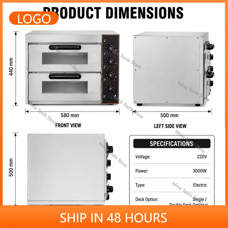Forno Elettrico Commerciale pe - Commercial Kitchen Oven recensione e prezzo