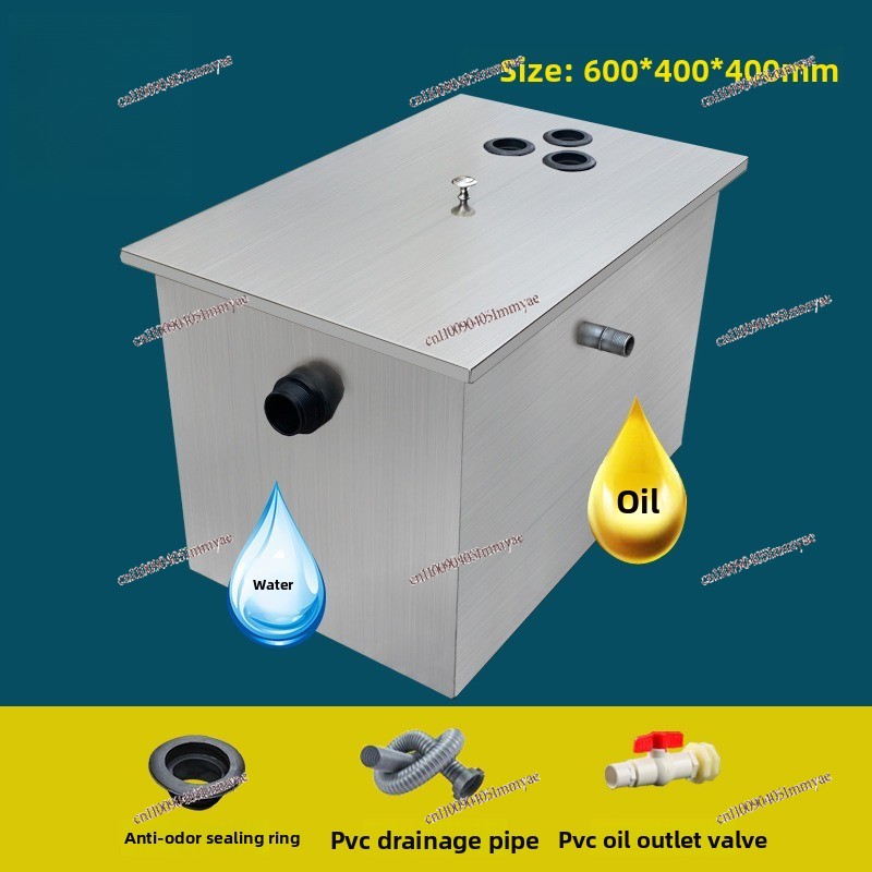 Separatore Olio-Acqua in Accia - Commercial Kitchen Grease Trap recensione e prezzo