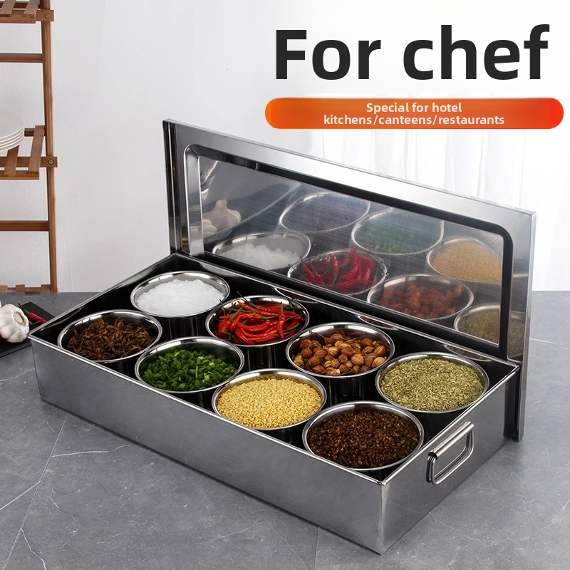 Scatola per condimenti in acci - Commercial Kitchen Management recensione e prezzo