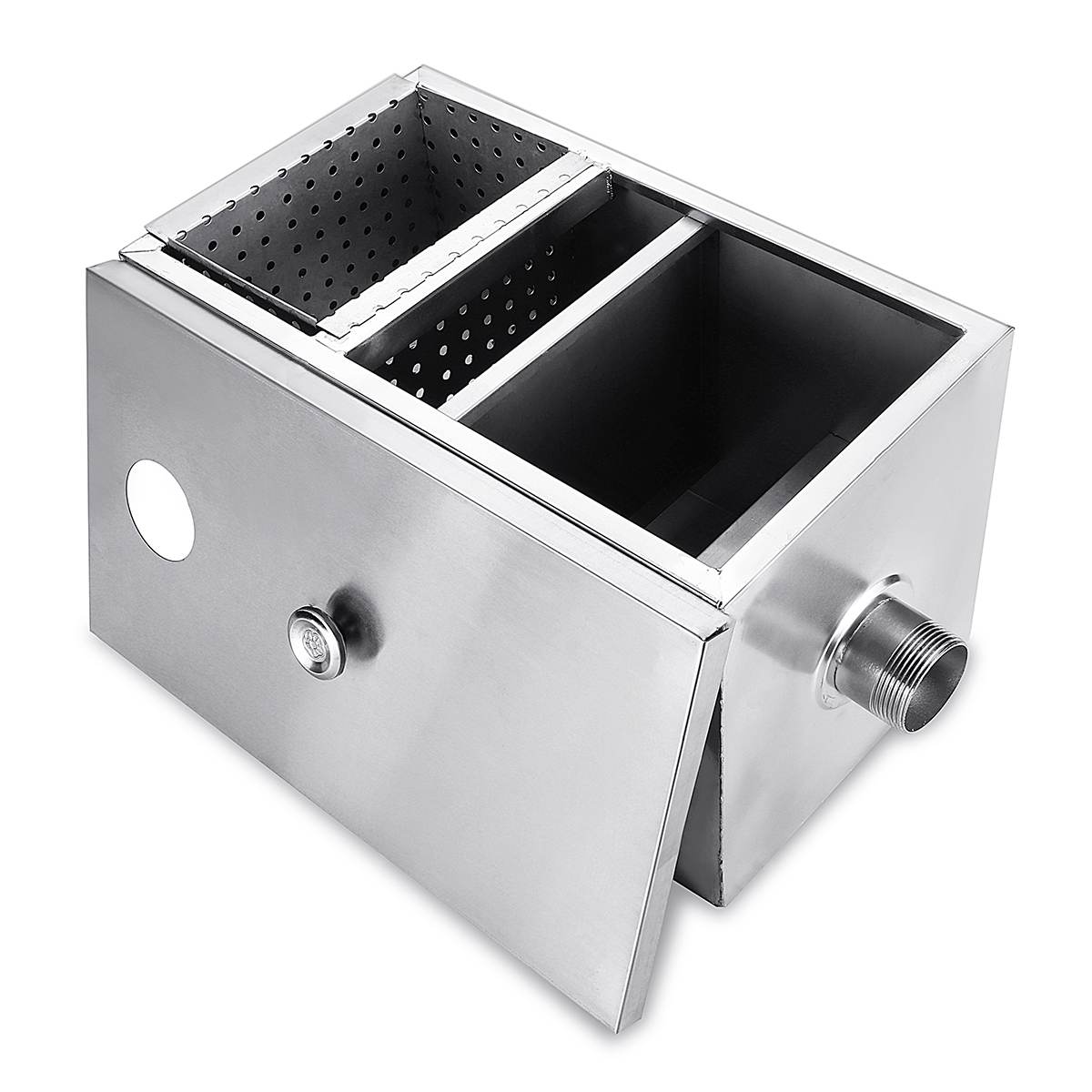 Trappola per grasso in acciaio - Commercial Kitchen Grease Trap recensione e prezzo