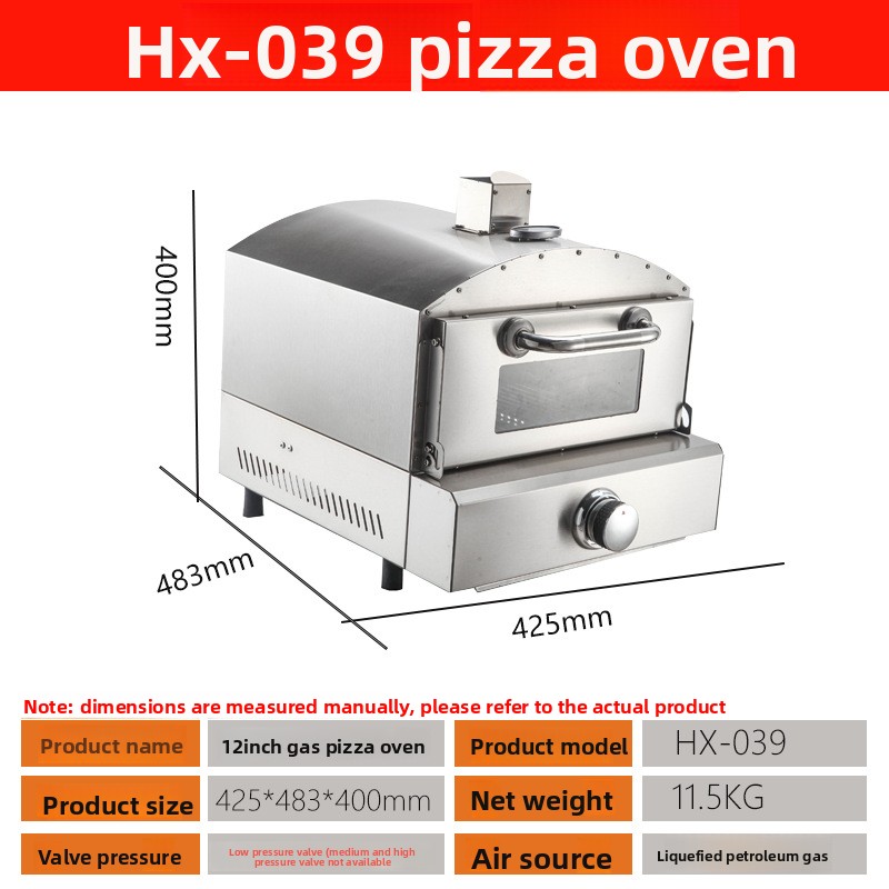 Forno per Pizza a Gas Portatil - Commercial Kitchen Oven recensione e prezzo