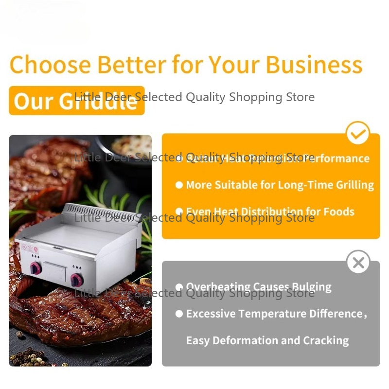 Attrezzatura da cucina per ris - Commercial Kitchen Griddle recensione e prezzo