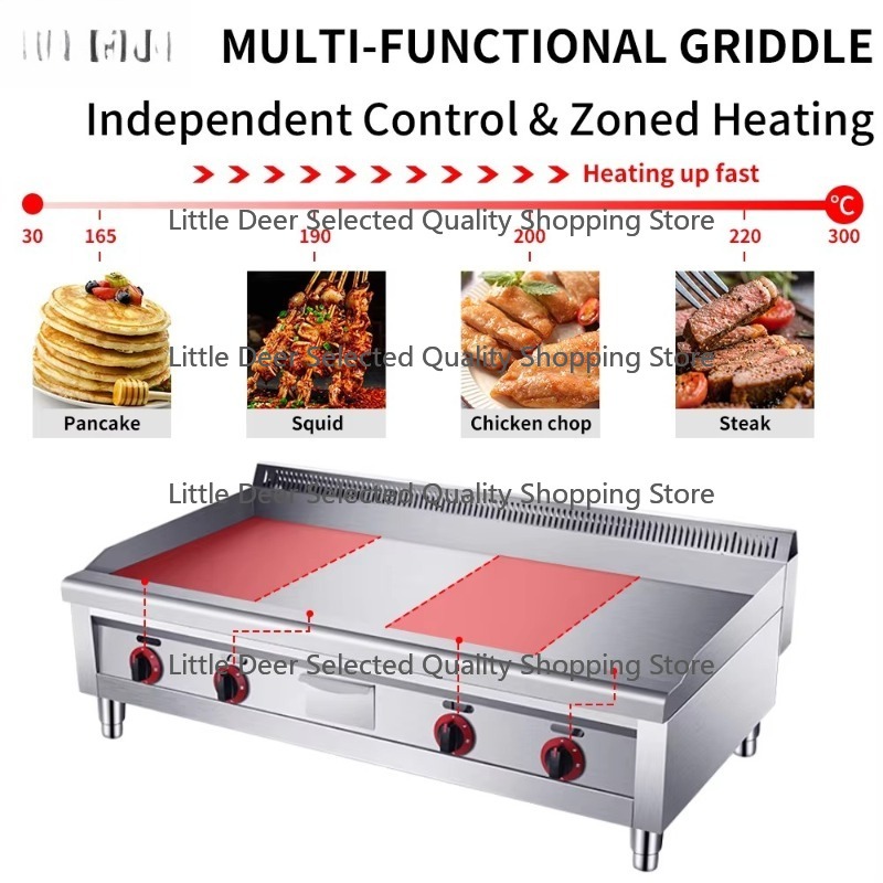 Attrezzatura da cucina per ris - Commercial Kitchen Griddle recensione e prezzo