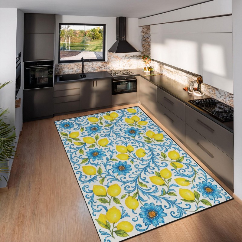 Tappeto da cucina con mosaico  - Commercial Kitchen Tile Flooring recensione e prezzo
