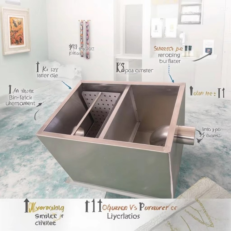 Nuovo trappola per grasso da c - Commercial Kitchen Grease Trap recensione e prezzo